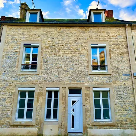 Cosy Village House With Home Cinema Grandcamp-Maisy Exterior foto